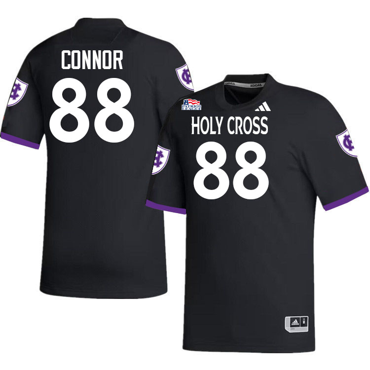 Holy Cross Crusaders #88 George Connor College Football Jerseys,Uniforms-Black